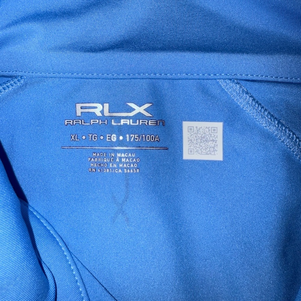 RLX Ralph Lauren Vibrant Blue pullover